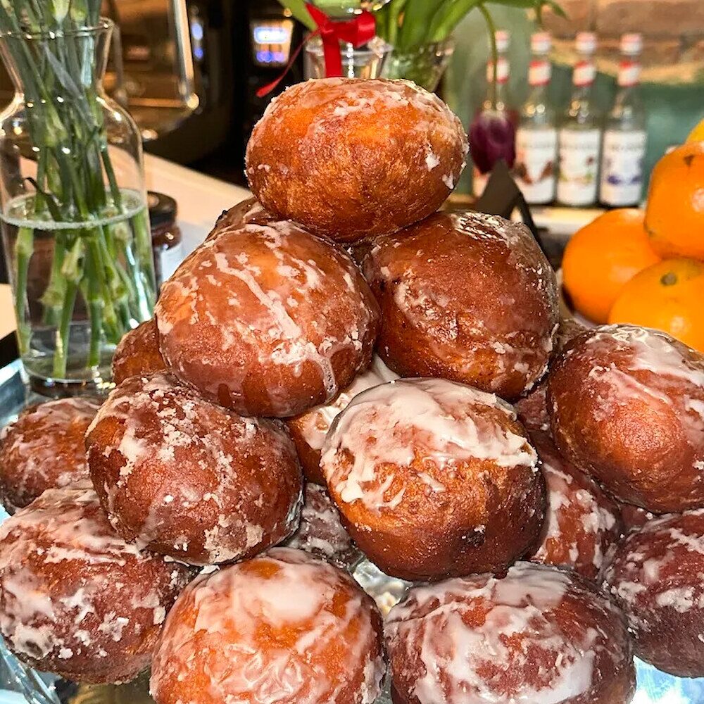 Świeże pączki